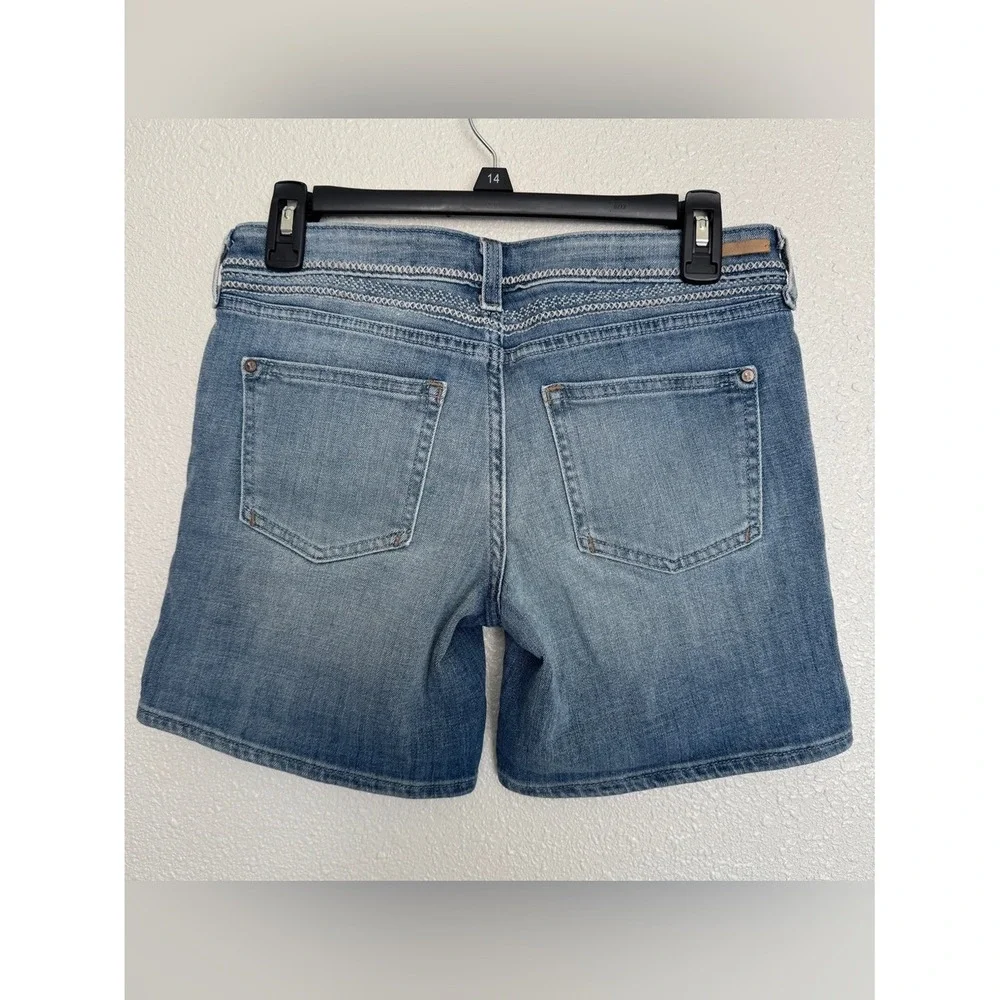 Anthropologie Pilcro and the Letterpress Size 26 Embroidered Jean‎ Shorts